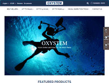 Tablet Screenshot of oxystem.com